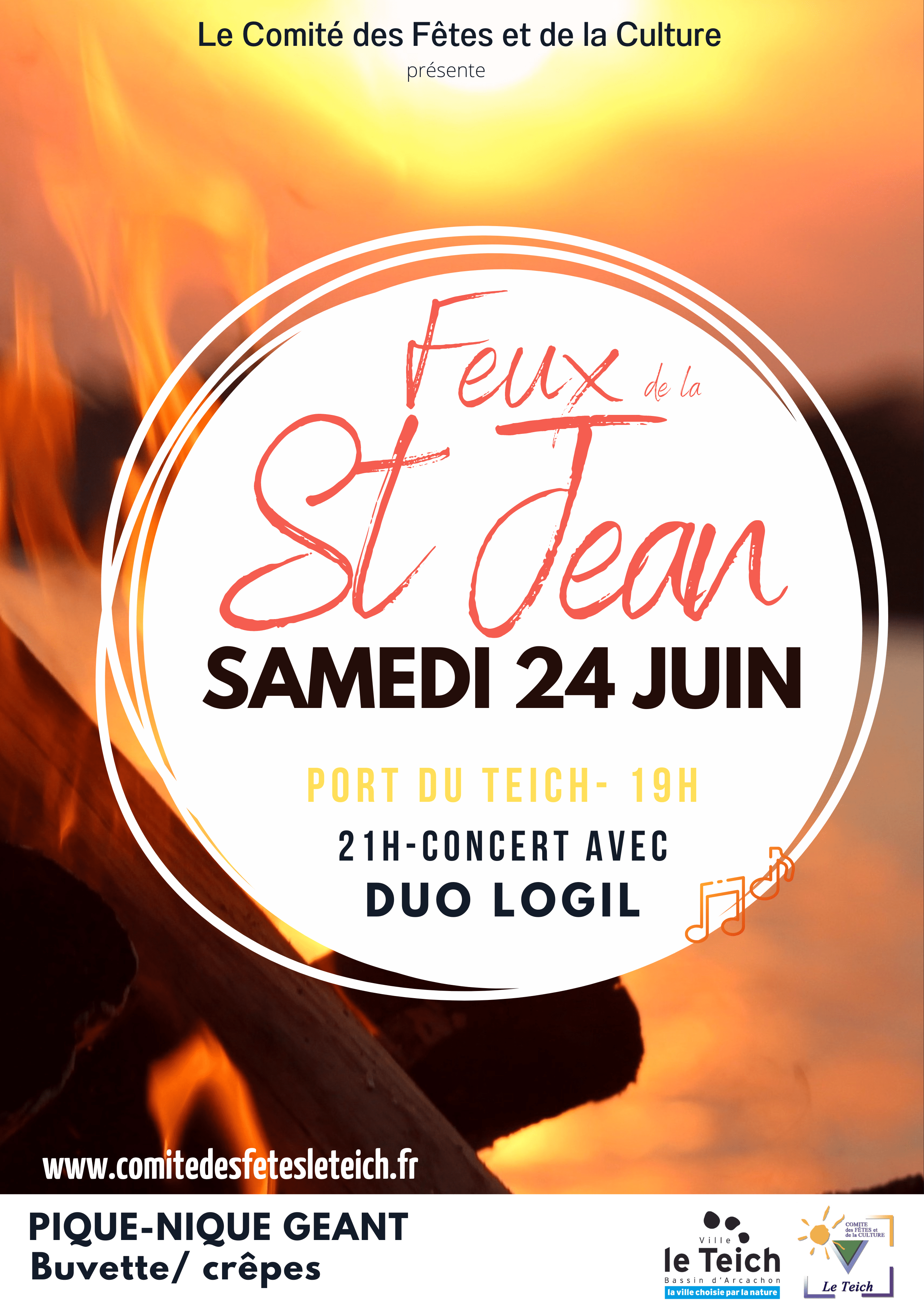 Comité des fetes du Teich Feu de la St Jean